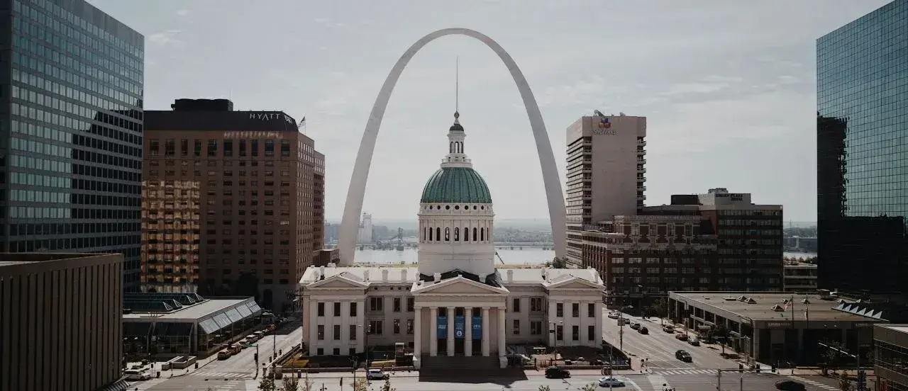 famous arches in St Louis Missouri